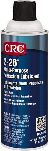 CRC - 16 oz Aerosol Nondrying Film Penetrant/Lubricant - Amber, 250°F Max, Food Grade - Apex Tool & Supply