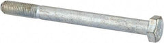Made in USA - 5/16-24 UNF, 3-1/2" Length Under Head Hex Head Cap Screw - Partially Threaded, Grade 5 Steel, Zinc-Plated Finish, 7/16" Hex - Apex Tool & Supply