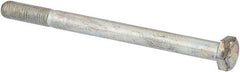 Made in USA - 5/16-24 UNF, 4" Length Under Head Hex Head Cap Screw - Partially Threaded, Grade 5 Steel, Zinc-Plated Finish, 7/16" Hex - Apex Tool & Supply