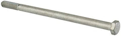 Made in USA - 5/16-24 UNF, 5-1/2" Length Under Head Hex Head Cap Screw - Partially Threaded, Grade 5 Steel, Zinc-Plated Finish, 7/16" Hex - Apex Tool & Supply