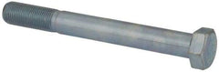 Made in USA - 5/8-18 UNF, 5-1/2" Length Under Head Hex Head Cap Screw - Partially Threaded, Grade 5 Steel, Zinc-Plated Finish, 15/16" Hex - Apex Tool & Supply
