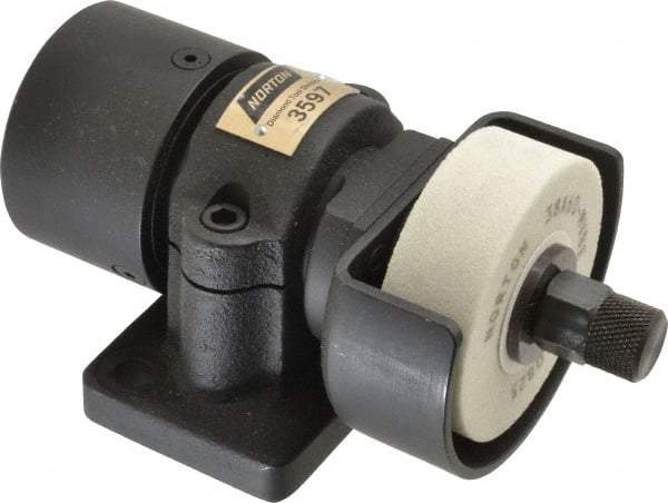 Norton - Truing Device - Includes (1) 3 x 1 x 1/2" Grinding Wheel - Apex Tool & Supply
