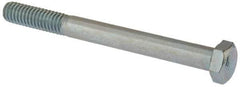 Value Collection - 5/16-18 UNC, 3-1/4" Length Under Head Hex Head Cap Screw - Partially Threaded, Grade 2 Steel, Zinc-Plated Finish, 1/2" Hex - Apex Tool & Supply
