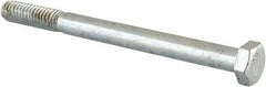 Value Collection - 5/16-18 UNC, 3-3/4" Length Under Head Hex Head Cap Screw - Partially Threaded, Grade 2 Steel, Zinc-Plated Finish, 1/2" Hex - Apex Tool & Supply