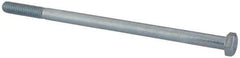 Value Collection - 5/16-18 UNC, 6" Length Under Head Hex Head Cap Screw - Partially Threaded, Grade 2 Steel, Zinc-Plated Finish, 1/2" Hex - Apex Tool & Supply