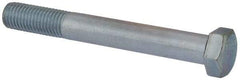 Value Collection - 3/4-10 UNC, 6" Length Under Head Hex Head Cap Screw - Partially Threaded, Grade 2 Steel, Zinc-Plated Finish, 1-1/8" Hex - Apex Tool & Supply