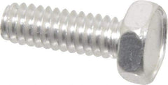 Value Collection - 1/4-20 UNC, 3/4" Length Under Head Hex Head Cap Screw - Grade 2024T4 Aluminum, 7/16" Hex - Apex Tool & Supply