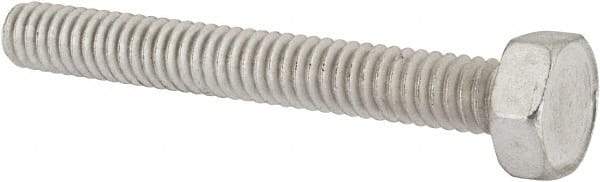 Value Collection - 1/4-20 UNC, 2" Length Under Head Hex Head Cap Screw - Grade 2024T4 Aluminum, 7/16" Hex - Apex Tool & Supply