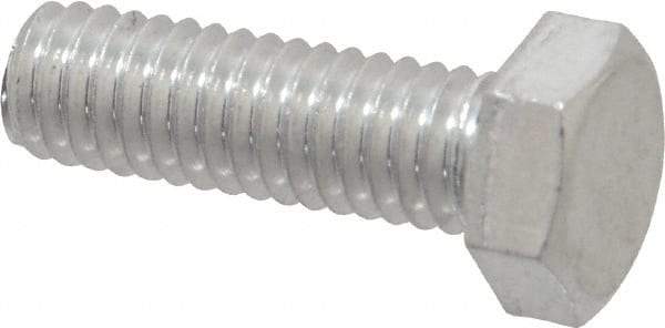 Value Collection - 5/16-18 UNC, 1" Length Under Head Hex Head Cap Screw - Grade 2024T4 Aluminum, 1/2" Hex - Apex Tool & Supply