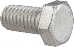 Value Collection - 3/8-16 UNC, 3/4" Length Under Head Hex Head Cap Screw - Grade 2024T4 Aluminum, 9/16" Hex - Apex Tool & Supply