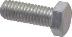 Value Collection - 3/8-16 UNC, 1" Length Under Head Hex Head Cap Screw - Grade 2024T4 Aluminum, 9/16" Hex - Apex Tool & Supply