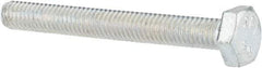 Value Collection - M4x0.70mm Metric Coarse, 35mm Length Under Head Hex Head Cap Screw - Fully Threaded, Grade 8.8 Steel, Uncoated, 7mm Hex - Apex Tool & Supply
