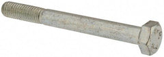 Value Collection - M8x1.25mm Metric Coarse, 75mm Length Under Head Hex Head Cap Screw - Partially Threaded, Grade 8.8 Steel, Zinc-Plated Finish, 13mm Hex - Apex Tool & Supply