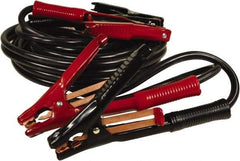 Associated Equipment - 20 Ft. Long, 500 Amperage Rating, Heavy Duty Booster Cable - Black & Red, 4 AWG Wire Guage - Apex Tool & Supply