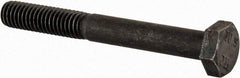 Value Collection - M6x1.00mm Metric Coarse, 50mm Length Under Head Hex Head Cap Screw - Partially Threaded, Grade 10.9 Steel, Black Oxide Finish, 10mm Hex - Apex Tool & Supply