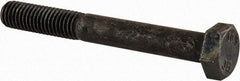 Value Collection - M8x1.25mm Metric Coarse, 65mm Length Under Head Hex Head Cap Screw - Partially Threaded, Grade 10.9 Steel, Black Oxide Finish, 13mm Hex - Apex Tool & Supply
