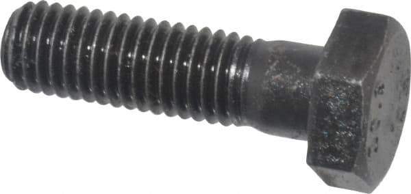 Value Collection - M10x1.50mm Metric Coarse, 35mm Length Under Head Hex Head Cap Screw - Partially Threaded, Grade 10.9 Steel, Black Oxide Finish, 17mm Hex - Apex Tool & Supply