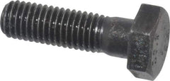 Value Collection - M10x1.50mm Metric Coarse, 35mm Length Under Head Hex Head Cap Screw - Partially Threaded, Grade 10.9 Steel, Black Oxide Finish, 17mm Hex - Apex Tool & Supply
