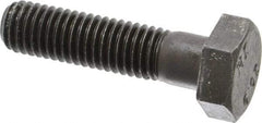 Value Collection - M10x1.50mm Metric Coarse, 40mm Length Under Head Hex Head Cap Screw - Partially Threaded, Grade 10.9 Steel, Black Oxide Finish, 17mm Hex - Apex Tool & Supply