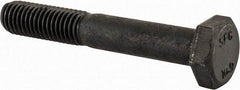 Value Collection - M10x1.50mm Metric Coarse, 65mm Length Under Head Hex Head Cap Screw - Partially Threaded, Grade 10.9 Steel, Uncoated, 17mm Hex - Apex Tool & Supply