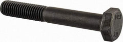 Value Collection - M10x1.50mm Metric Coarse, 70mm Length Under Head Hex Head Cap Screw - Partially Threaded, Grade 10.9 Steel, Black Oxide Finish, 17mm Hex - Apex Tool & Supply