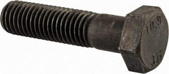 Value Collection - M12x1.75mm Metric Coarse, 50mm Length Under Head Hex Head Cap Screw - Partially Threaded, Grade 10.9 Steel, Black Oxide Finish, 19mm Hex - Apex Tool & Supply