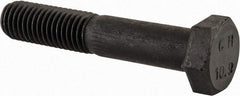 Value Collection - M12x1.75mm Metric Coarse, 65mm Length Under Head Hex Head Cap Screw - Partially Threaded, Grade 10.9 Steel, Uncoated, 19mm Hex - Apex Tool & Supply