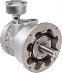 Gast - 5-1/4 hp Reversible Flange Air Actuated Motor - 0:00 Gear Ratio, 2,500 Max RPM, 2.13" Shaft Length, 7/8" Shaft Diam - Apex Tool & Supply