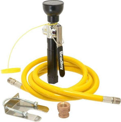 Bradley - Plumbed Drench Hoses Mount: Wall Style: Single Spray Head - Apex Tool & Supply