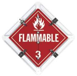 NMC - DOT Flip Placards Type: Standard Number of Legends: 8 - Apex Tool & Supply