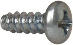Value Collection - #6 Pan Head Phillips Sheet Metal Screw - Steel, 3/8" Length Under Head, Grade 2 - Apex Tool & Supply