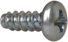 Value Collection - #6 Pan Head Phillips Sheet Metal Screw - Steel, 3/8" Length Under Head, Grade 2 - Apex Tool & Supply
