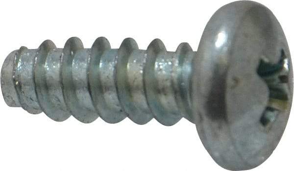 Value Collection - #10 Pan Head Phillips Sheet Metal Screw - Steel, 1/2" Length Under Head, Grade 2 - Apex Tool & Supply