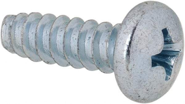 Value Collection - #10 Pan Head Phillips Sheet Metal Screw - Steel, 5/8" Length Under Head, Grade 2 - Apex Tool & Supply