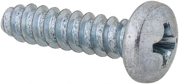 Value Collection - #10 Pan Head Phillips Sheet Metal Screw - Steel, 3/4" Length Under Head, Grade 2 - Apex Tool & Supply