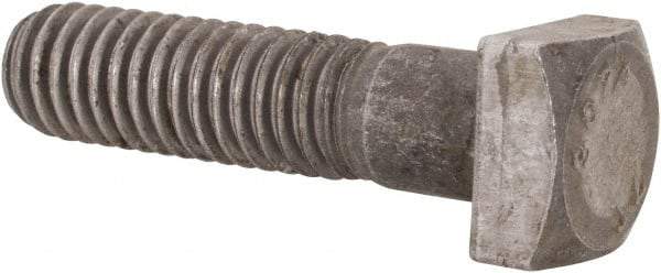 Value Collection - 3/8-16" UNC, 1-1/2" Length Under Head Square Head Bolt - Grade 2 Steel, Uncoated - Apex Tool & Supply
