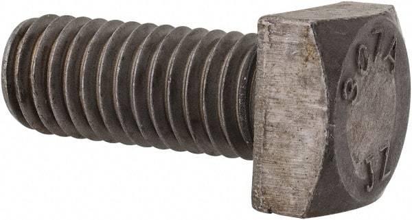 Value Collection - 1/2-13" UNC, 1-1/4" Length Under Head Square Head Bolt - Grade 2 Steel, Uncoated - Apex Tool & Supply