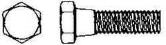 Value Collection - 7/16-14 Thread, 2-1/2" Length Under Head, Steel Hex Head Bolt - Hot Dipped Galvanized Coated, UNC Thread, ASTM A307, Grade 2 - Apex Tool & Supply