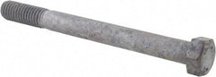 Value Collection - 3/8-16 Thread, 4" Length Under Head, Steel Hex Head Bolt - Hot Dipped Galvanized Coated, UNC Thread, ASTM A307, Grade 2 - Apex Tool & Supply