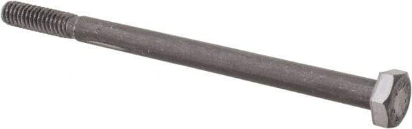 Value Collection - 1/4-20 Thread, 4" Length Under Head, Steel Hex Head Bolt - Uncoated, UNC Thread, ASTM A307, Grade 2 - Apex Tool & Supply