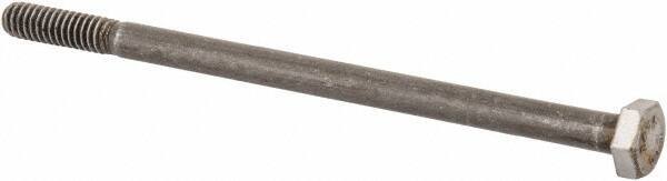 Value Collection - 1/4-20 Thread, 4-1/2" Length Under Head, Steel Hex Head Bolt - Uncoated, UNC Thread, ASTM A307, Grade 2 - Apex Tool & Supply
