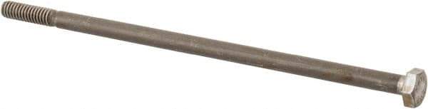 Value Collection - 1/4-20 Thread, 6" Length Under Head, Steel Hex Head Bolt - Uncoated, UNC Thread, ASTM A307, Grade 2 - Apex Tool & Supply