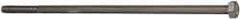 Value Collection - 1/4-20 Thread, 7" Length Under Head, Steel Hex Head Bolt - Uncoated, UNC Thread, ASTM A307, Grade 2 - Apex Tool & Supply