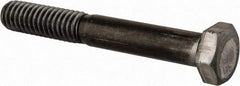 Value Collection - 5/16-18 UNC, 2-1/4" Length Under Head Hex Head Cap Screw - Partially Threaded, Grade 2 Steel, Uncoated - Apex Tool & Supply