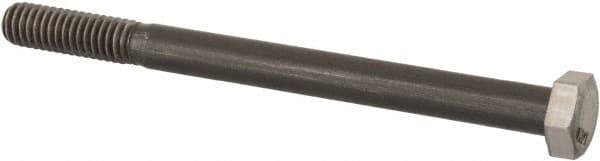Value Collection - 5/16-18 UNC, 4" Length Under Head Hex Head Cap Screw - Partially Threaded, Grade 2 Steel, Uncoated - Apex Tool & Supply