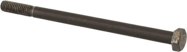 Value Collection - 5/16-18 UNC, 5" Length Under Head Hex Head Cap Screw - Partially Threaded, Grade 2 Steel, Uncoated - Apex Tool & Supply