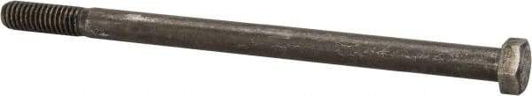 Value Collection - 3/8-16 Thread, 6" Length Under Head, Steel Hex Head Bolt - Uncoated, UNC Thread, ASTM A307, Grade 2 - Apex Tool & Supply