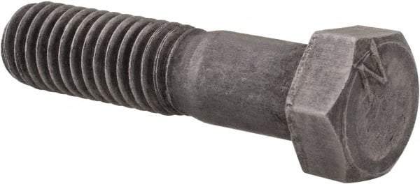 Value Collection - 7/16-14 Thread, 1-3/4" Length Under Head, Steel Hex Head Bolt - Uncoated, UNC Thread, ASTM A307, Grade 2 - Apex Tool & Supply