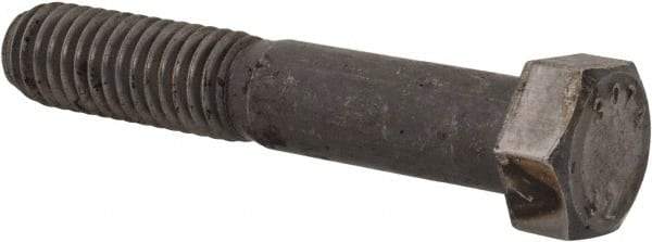 Value Collection - 7/16-14 Thread, 2-1/2" Length Under Head, Steel Hex Head Bolt - Uncoated, UNC Thread, ASTM A307, Grade 2 - Apex Tool & Supply