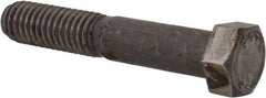 Value Collection - 7/16-14 Thread, 2-1/2" Length Under Head, Steel Hex Head Bolt - Uncoated, UNC Thread, ASTM A307, Grade 2 - Apex Tool & Supply